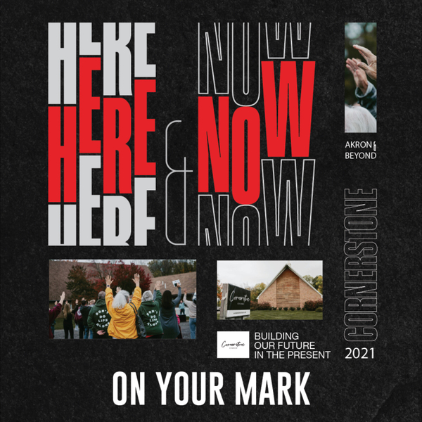 On Your Mark // Here & Now artwork