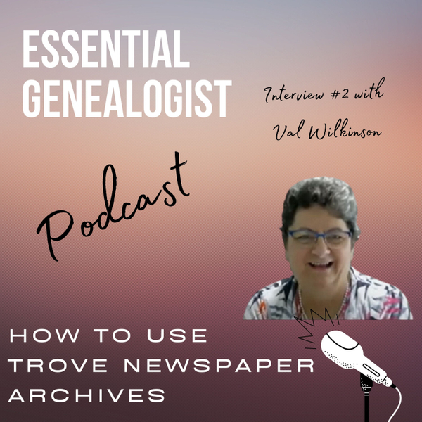 How to use Trove Newspaper Archives: Interview with Val Wilkinson #2 artwork