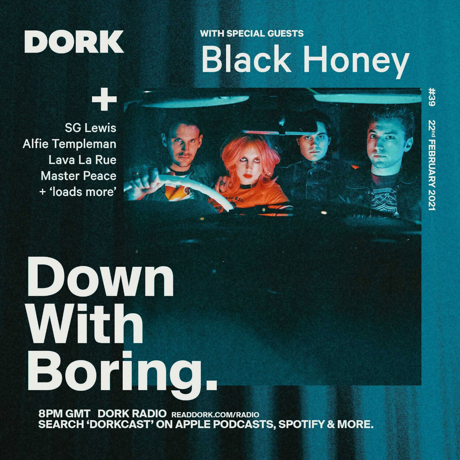cover of episode Down With Boring #0039: Black Honey