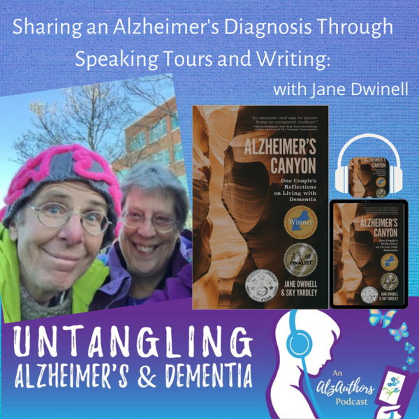 Sharing an Alzheimer's Diagnosis Through Speaking Tours and Writing artwork