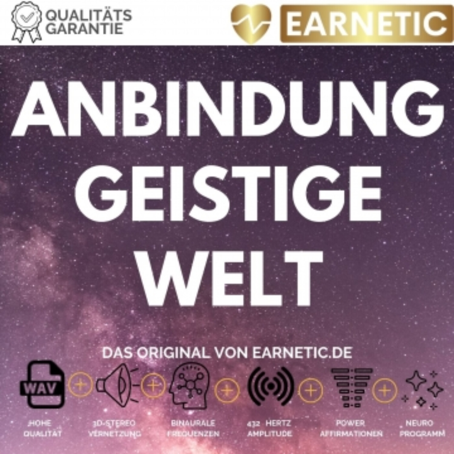 EARNETIC - Erweitere Dein Bewusstsein – entfalte den Zugang zu Deiner Spiritualität - Relax Ambient