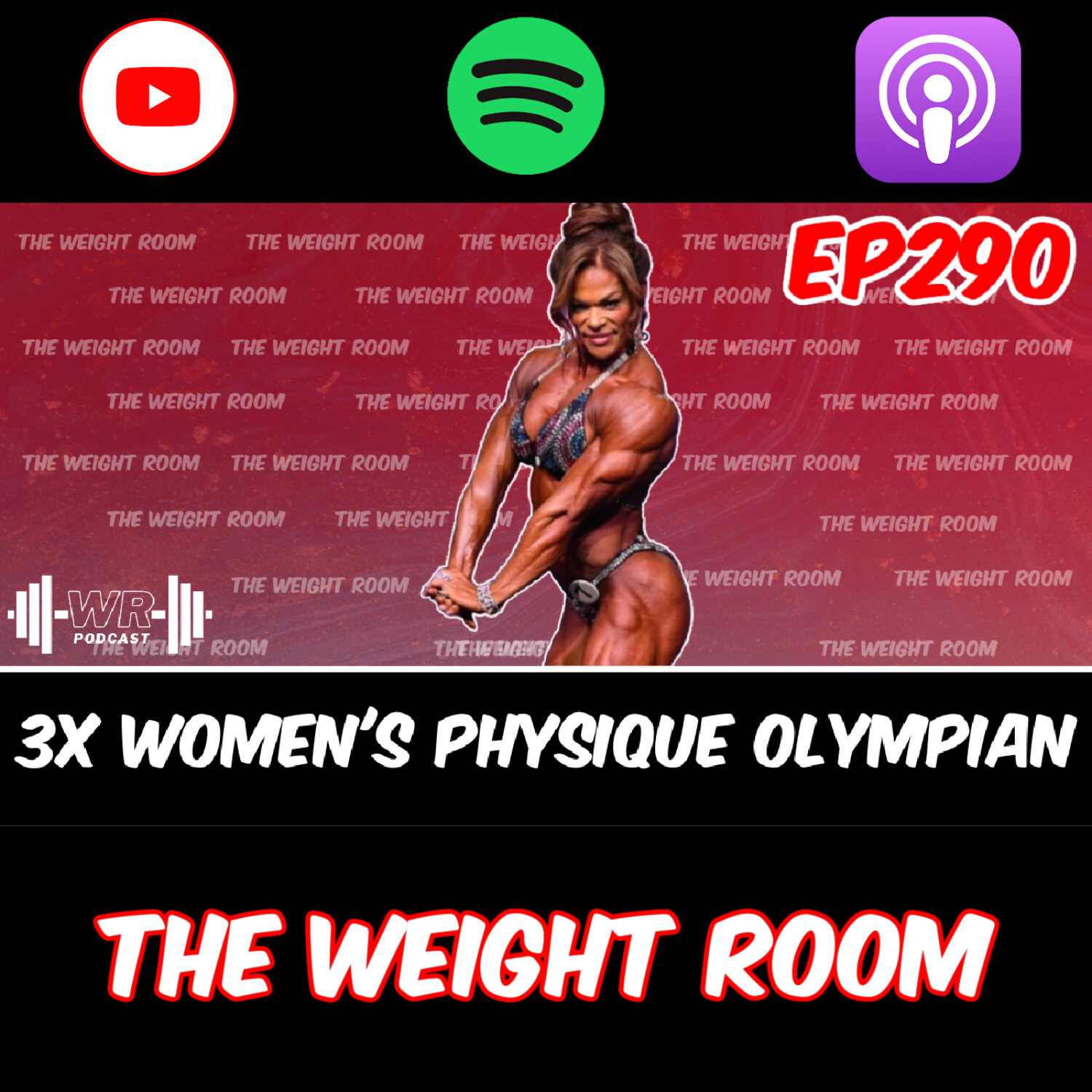 cover of episode EP290: 3x Women&#039;s Physique Olympian Jeannie Feldman