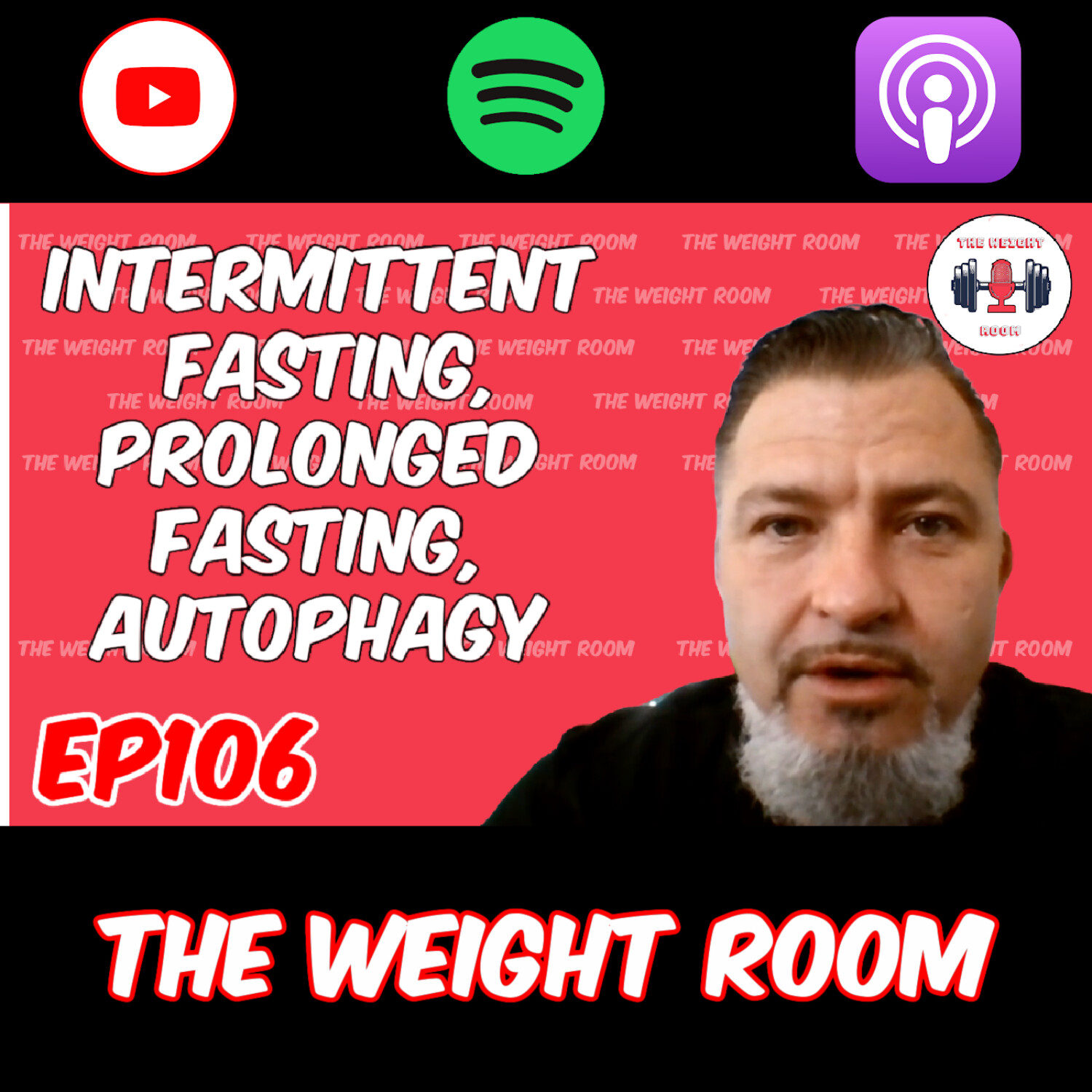 cover of episode EP106: Digging Deeper Into Fasting and Intermittent Fasting w/ Marcus Stephens