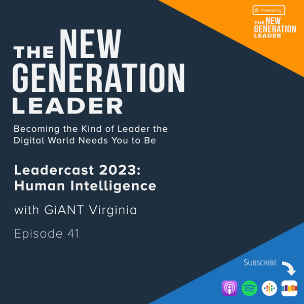 Leadercast 2023: Human Intelligence artwork