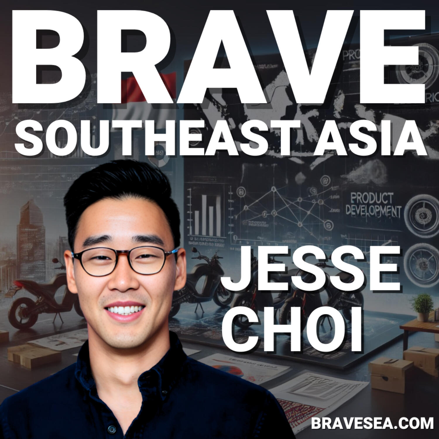 cover of episode Jesse Choi: Bain Capital & Stanford MBA, Moving To Indonesia For Love & Founding Reku Investment Platform - E469