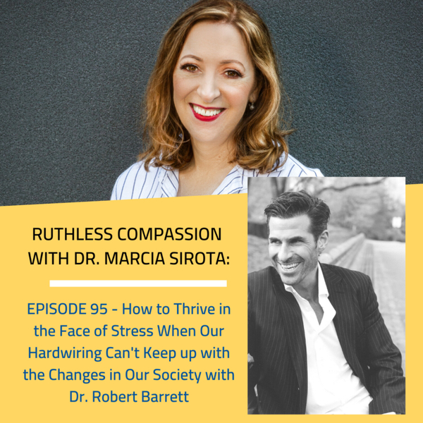 95 - Dr. Robert Barrett: How to Thrive in the Face of Stress When Our Hardwiring Can't Keep up with the Changes in Our Society artwork