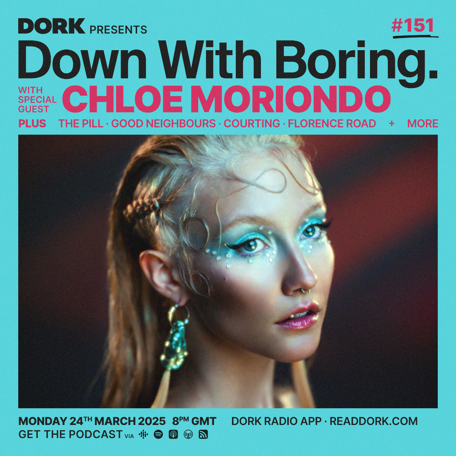 cover of episode Down With Boring #0151: Chloe Moriondo
