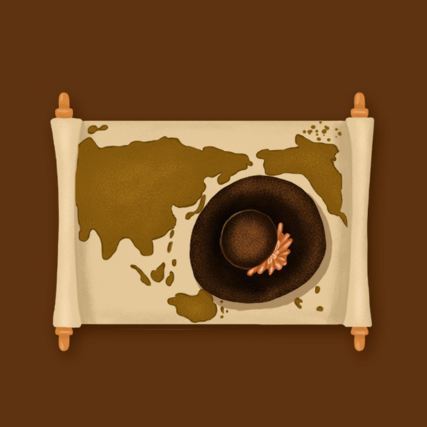 Exploring global connections through Vermeer's Hat illustrations artwork