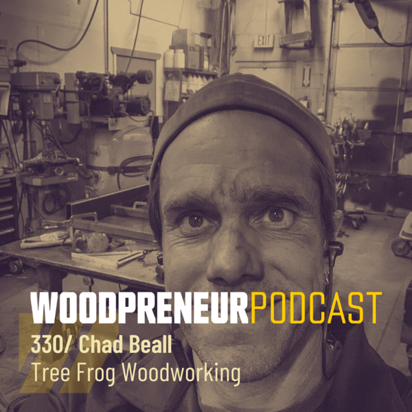 Chad Beall: Tree Frog Woodworking artwork