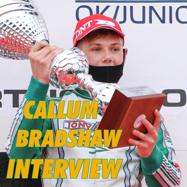 Karting: Callum Bradshaw CIK-FIA World OK Champion 2020 Interview artwork