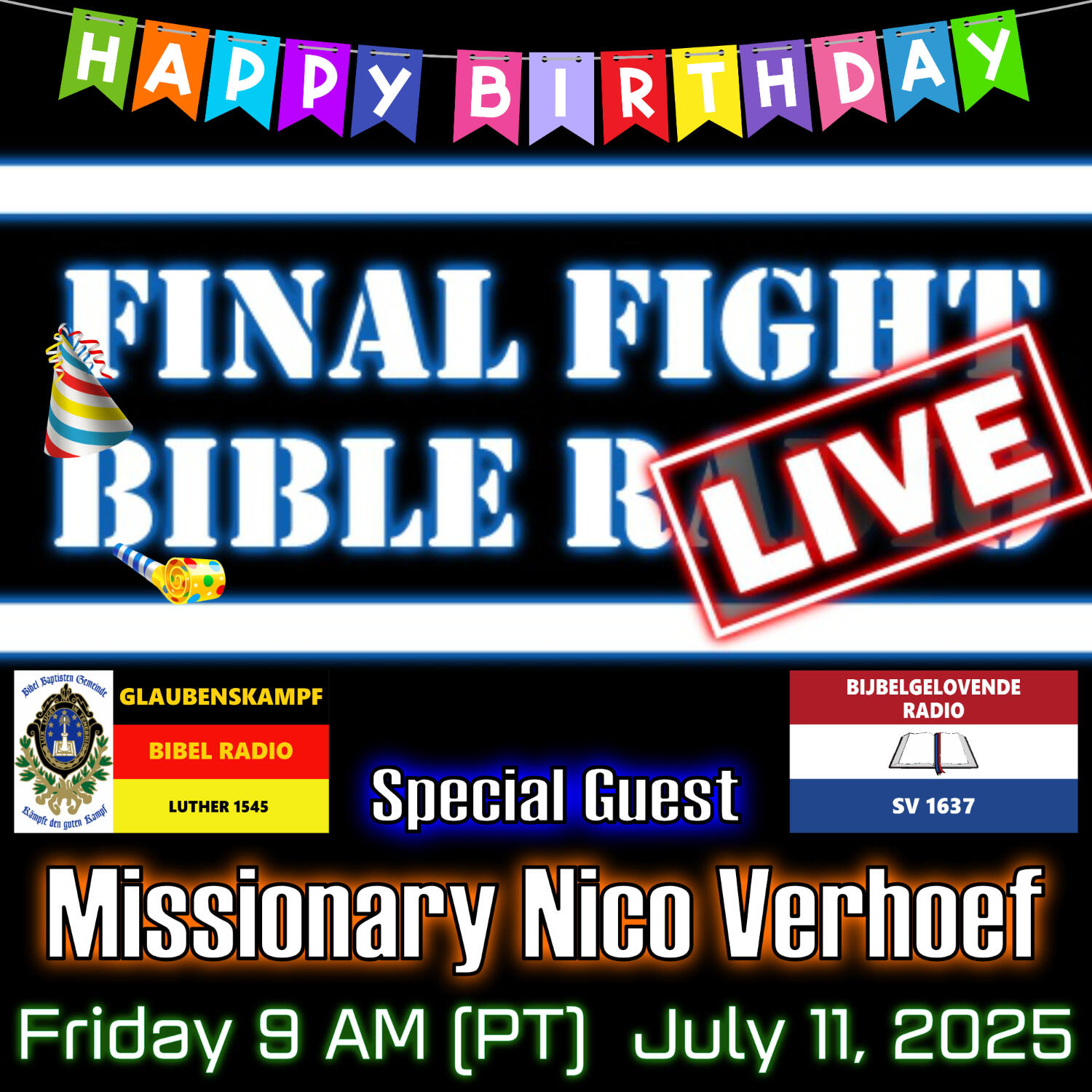FFBR Celebration | Special Guest: Nico Verhoef episode artwork