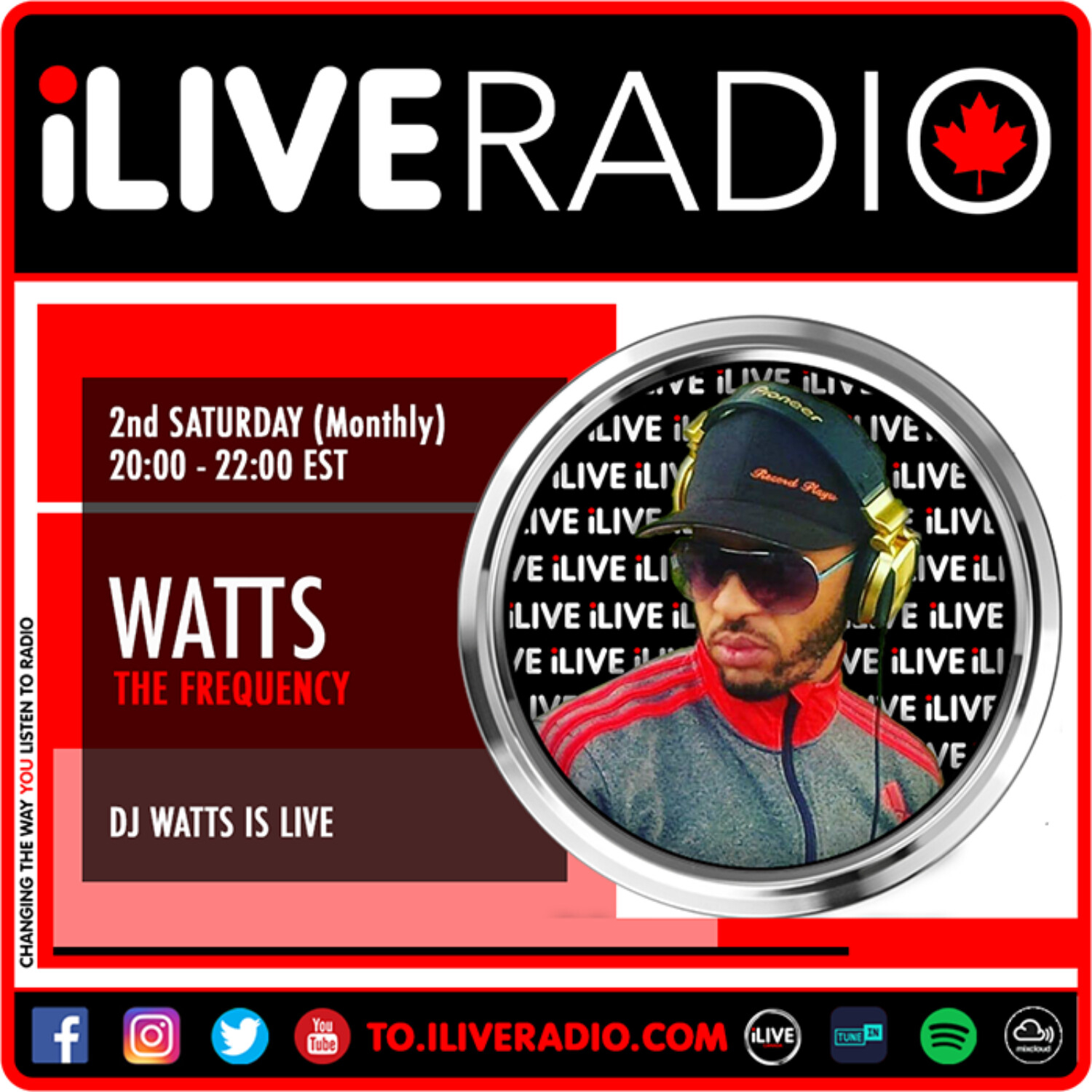Watts The Frequency (WTF) with DJ Watts Is Live | 08.08.2020 episode artwork