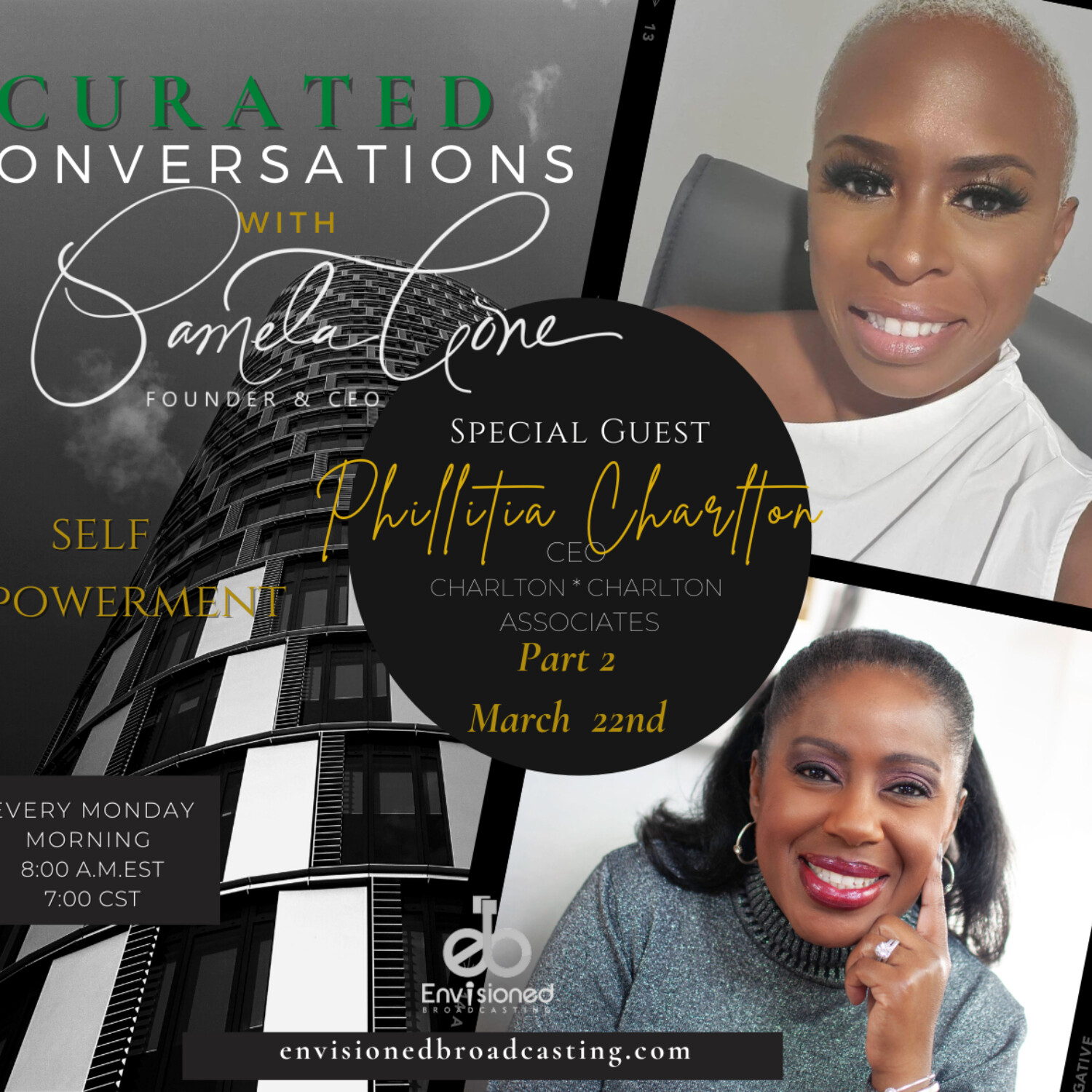 Curated Conversations with Pamela Cone