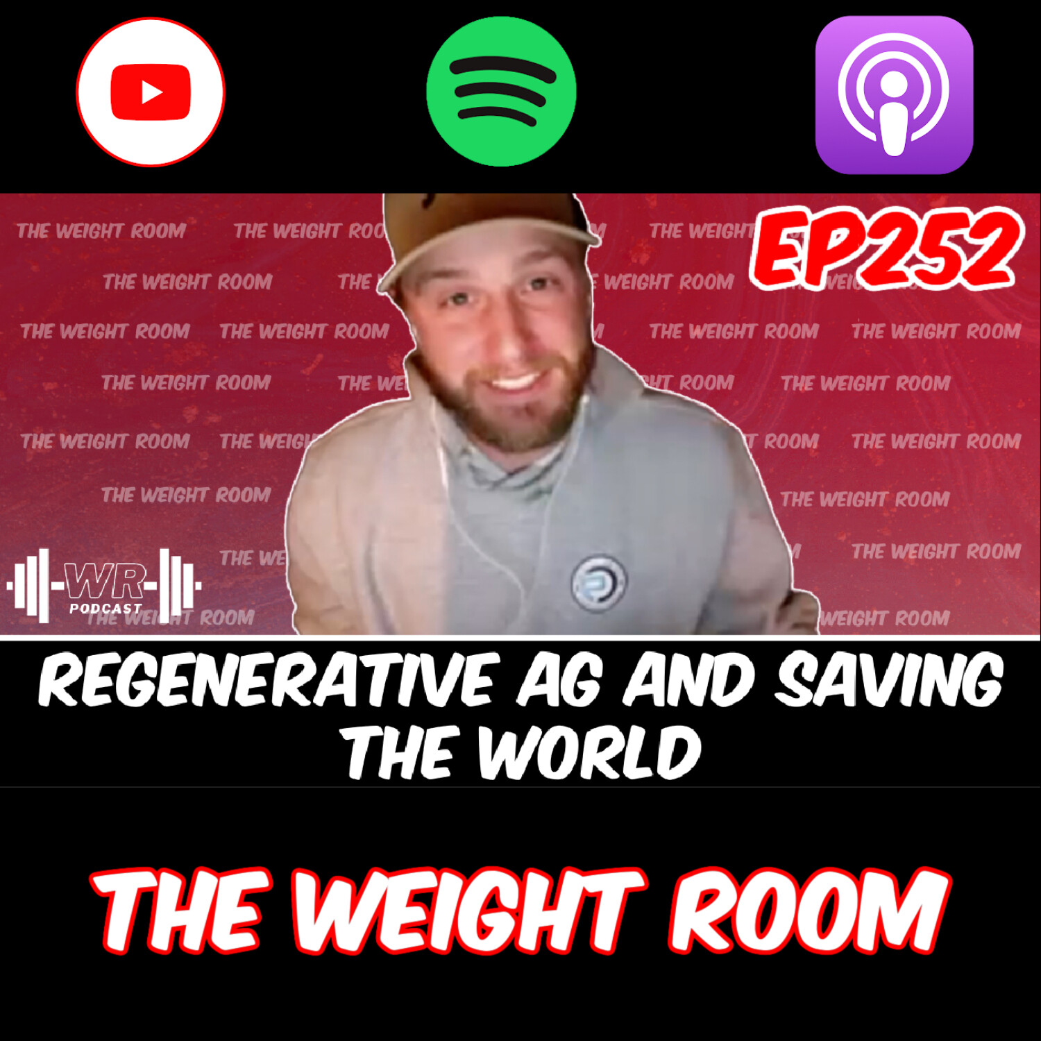 cover of episode EP252: Michael Kinsey on Regenerative Agriculture, Feeding and Saving the World, Politics and Ag