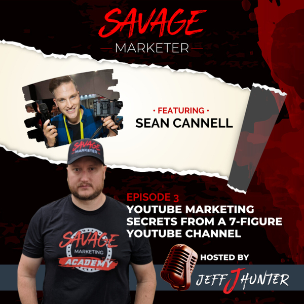 YouTube Marketing Secrets from a 7-Figure YouTube Channel - with Sean Cannell artwork
