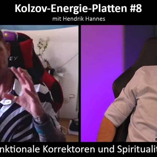 Funktionale Korrektoren  und Spiritualität - Kolzov-Energie-Platten #8 - blaupause.tv artwork