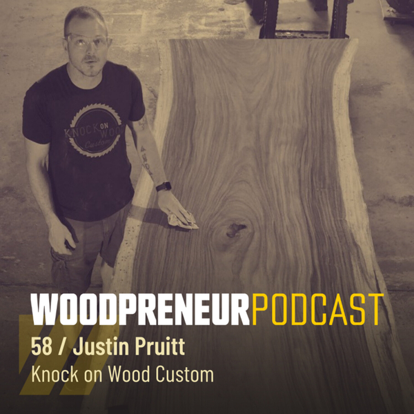 Justin Pruitt: Knock on Wood Custom artwork