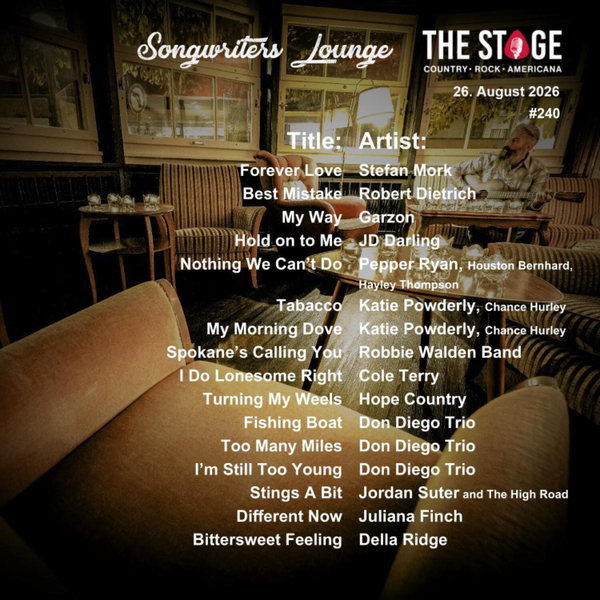 Songwriters Lounge vom 26. August 2026 artwork