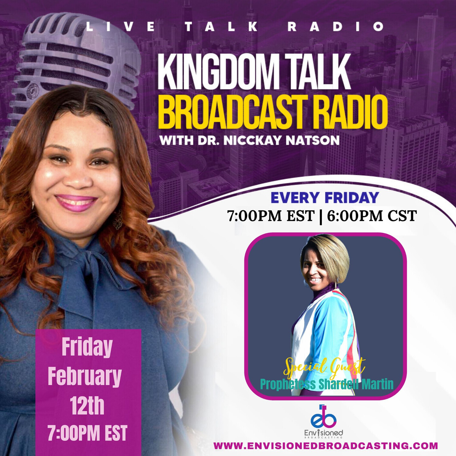 Kingdom Talk Broadcast Radio with Dr. Nicckay Natson