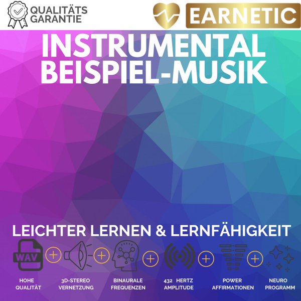 EARNETIC leichter Lernen und Verbesserung der Lernfähigkeit  - Instrumental artwork