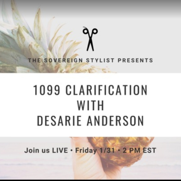 1099 Clarification With Desarie Anderson artwork