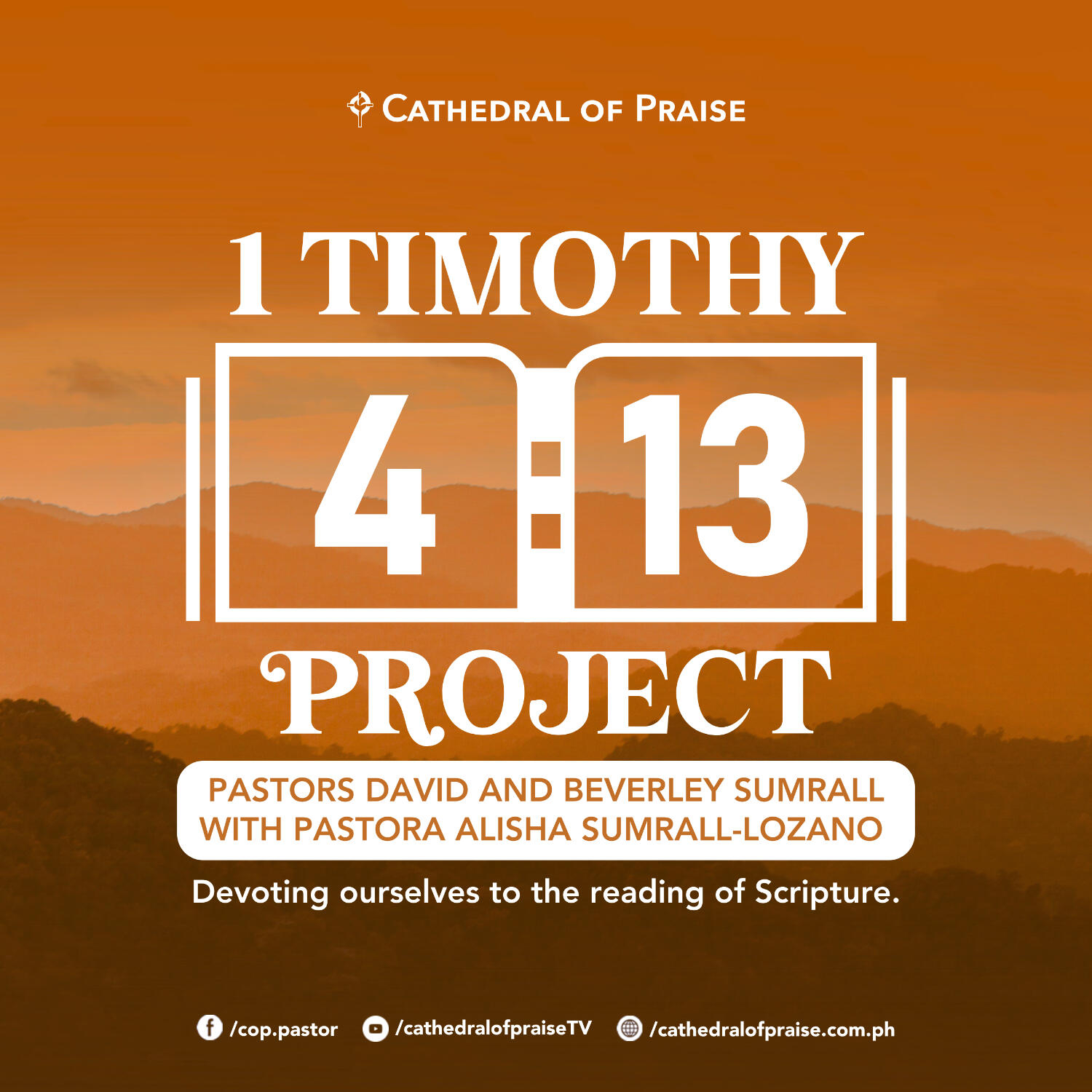 1 Timothy 4:13 Project Ep. 406 (Exodus 33:1-34:35 & Proverbs 4:8-9) - February 10, 2026