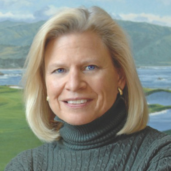 Linda Hartough, Fantastic Golf Landscape Artist, Shares Her Stories of Painting Some of the Most Iconic Courses Around the World... artwork