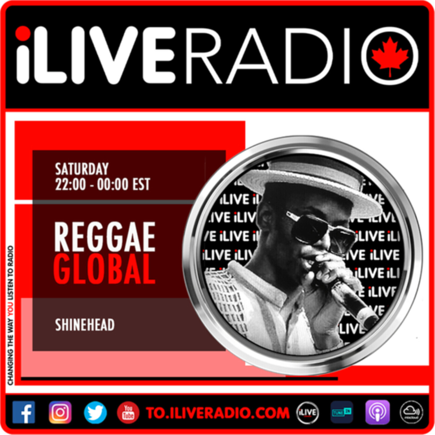 Reggae Global Radio Show (Kingston 12HiFi) w/ Shinehead | 14.08.2021