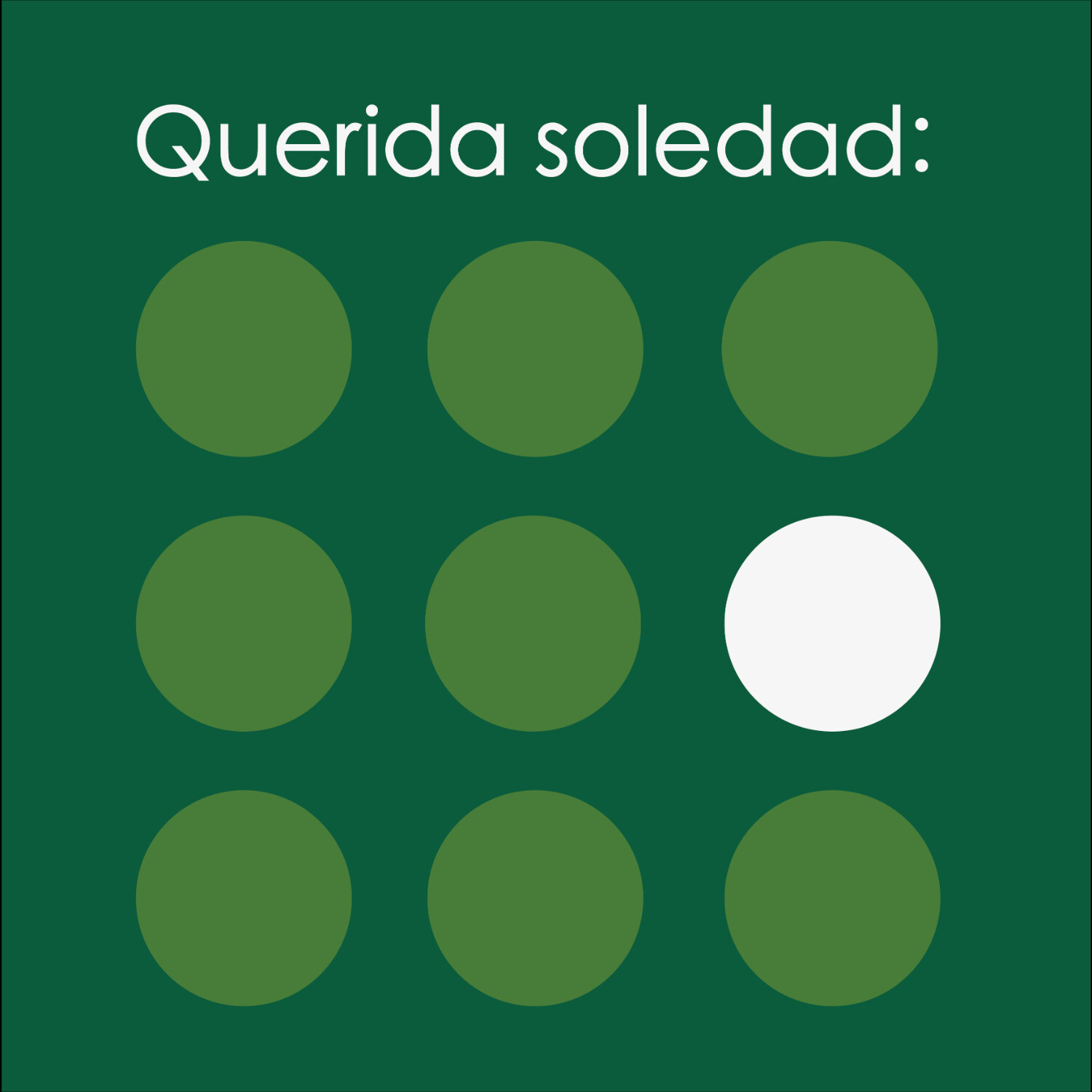 Querida soledad podcast artwork