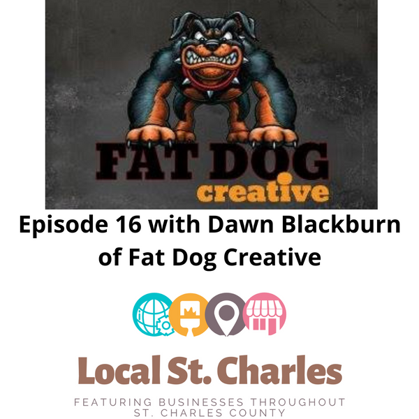 Dawn Blackburn of Fat Dog Creative artwork