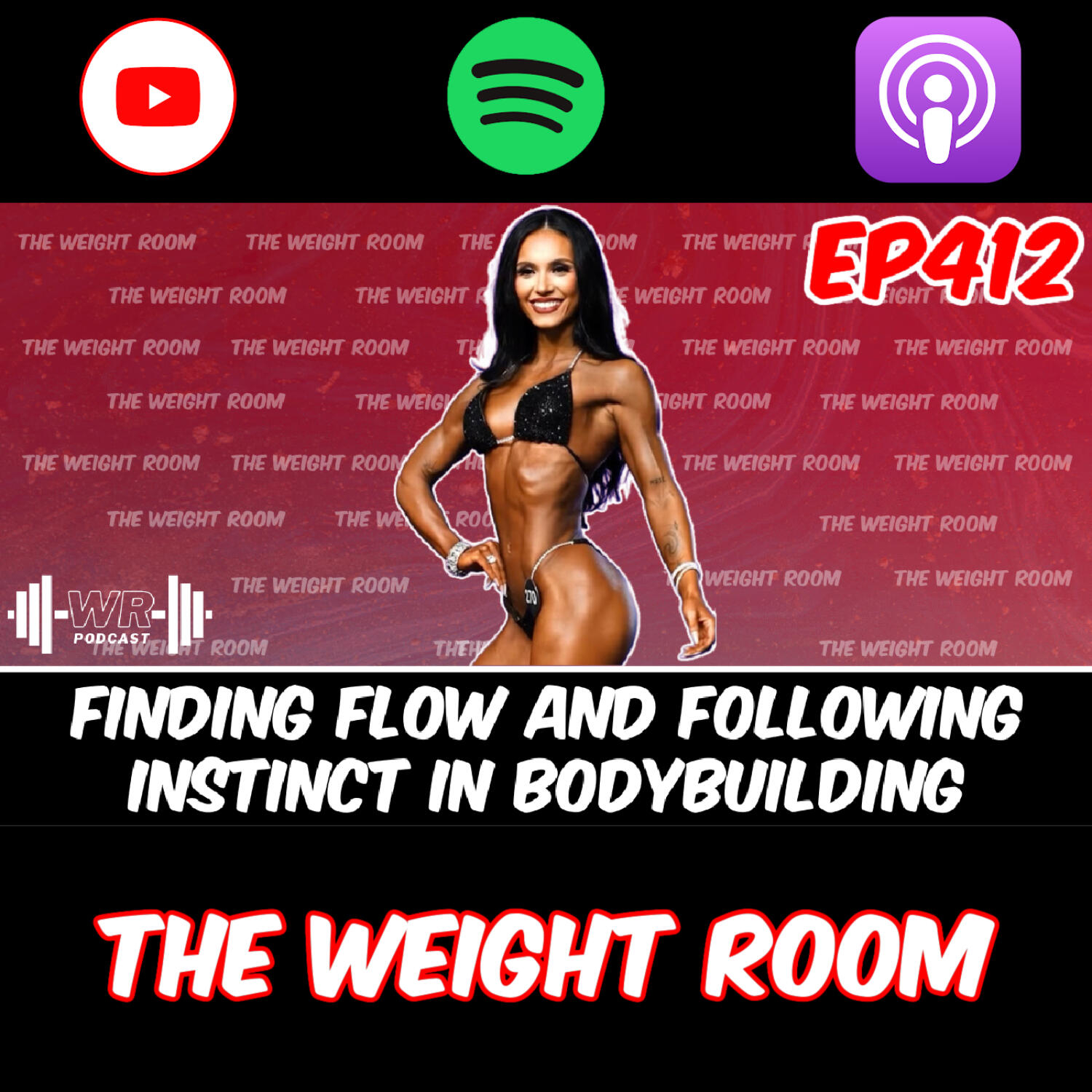 cover of episode EP412: Finding Flow and Being Instinctual with NPC Bodybuilder,  Emily Harp