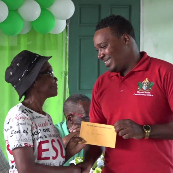 Cheque Handing Over Ceremony to  Banana Farmers artwork