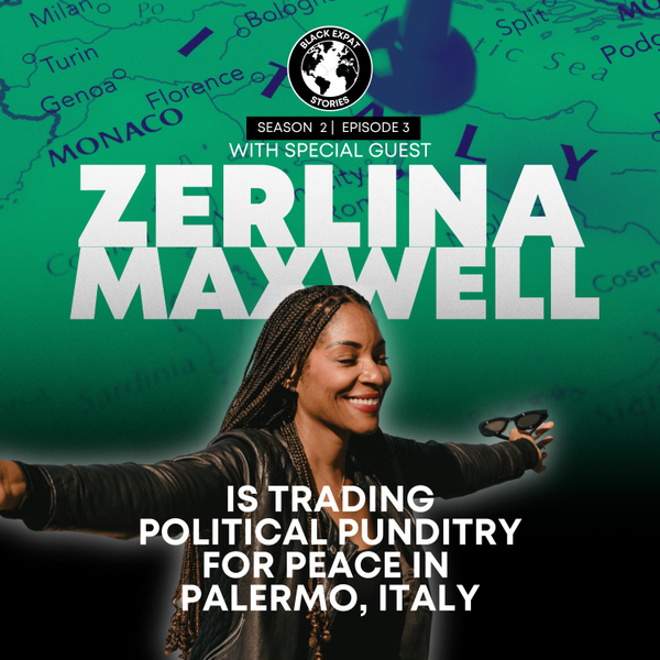 How Broadcast Journalist Zerlina Maxwell Is Trading Punditry For Peace in Palermo, Italy artwork