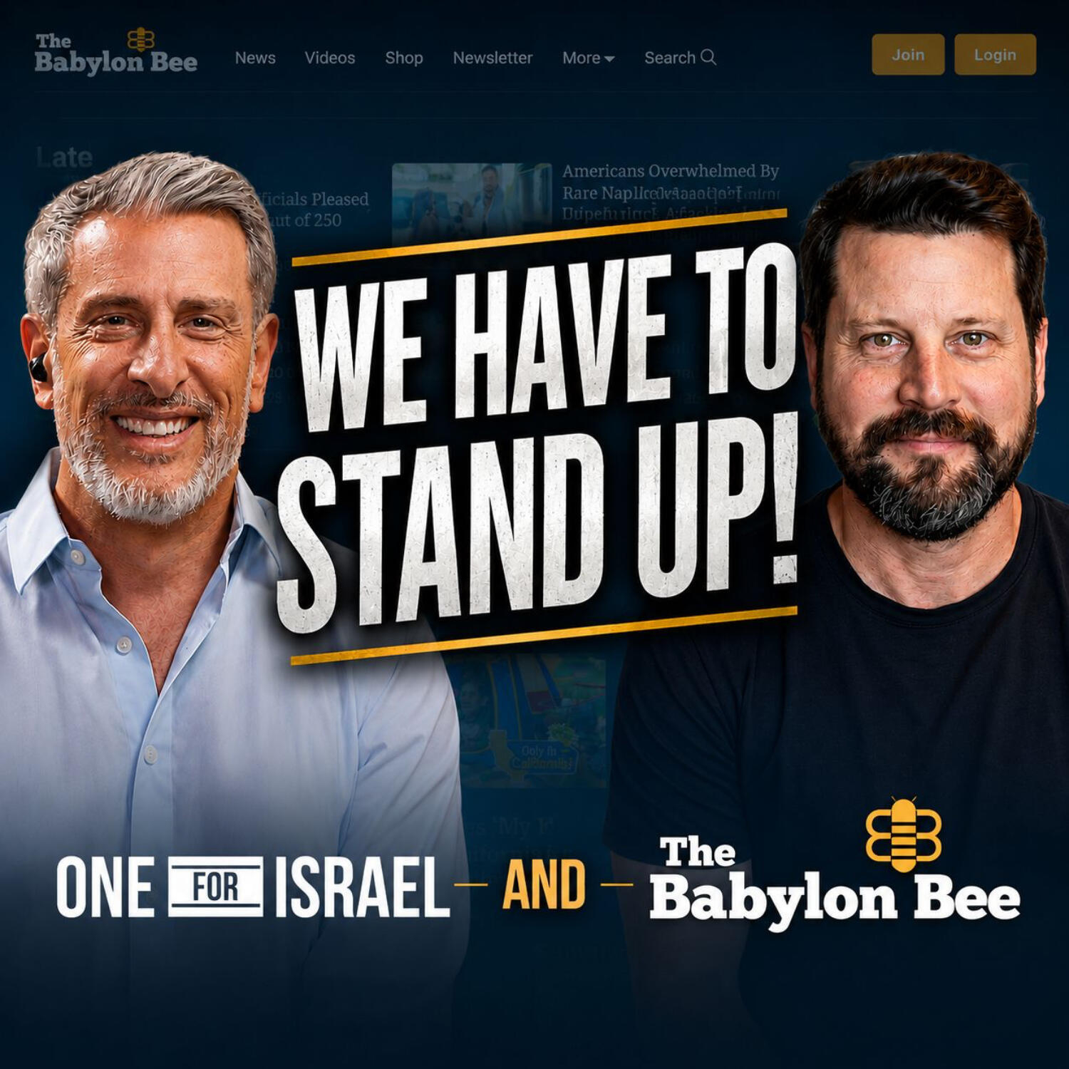 The Babylon Bee's fight against evil and antisemitism - Pod For Israel