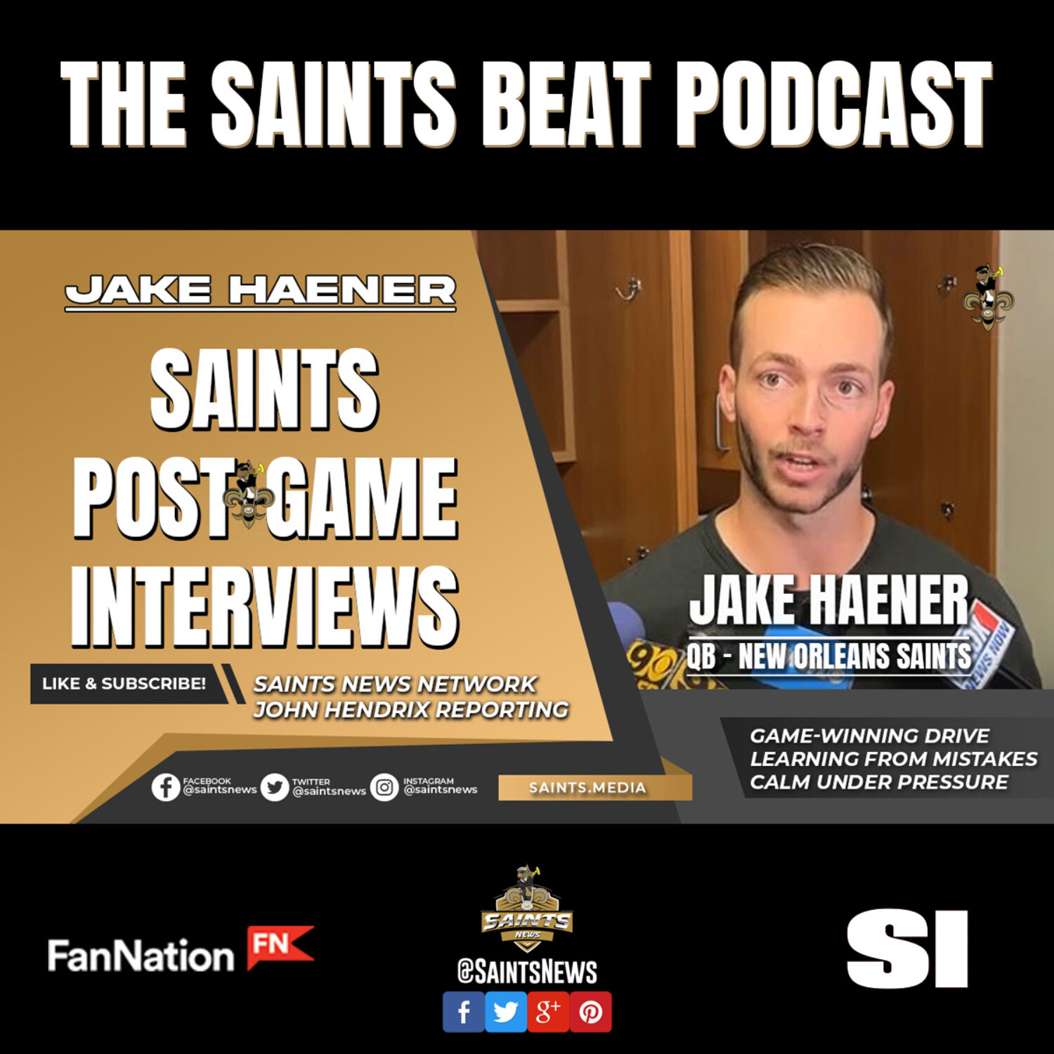 Jake Haener Post-Game Interview | Week 1, 2023 Preseason | The Saints ...