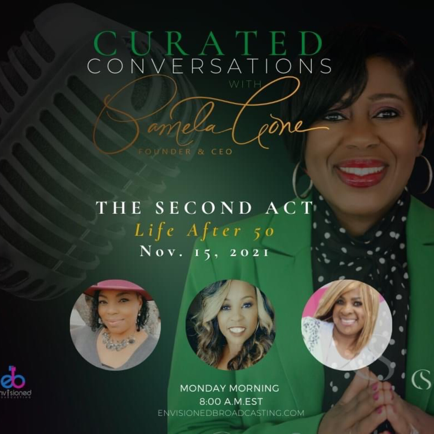 Curated Conversations with Pamela Cone