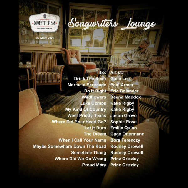 Songwriters Lounge vom 25. März 2026 artwork
