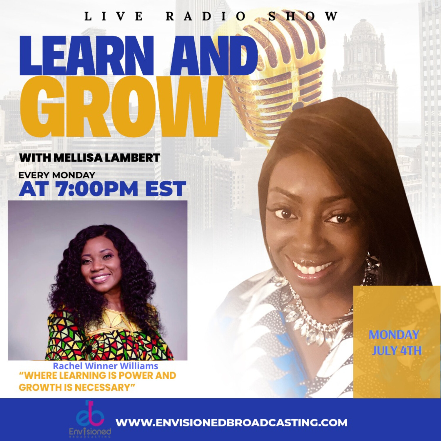 Learn and Grow with Mellisa Lambert