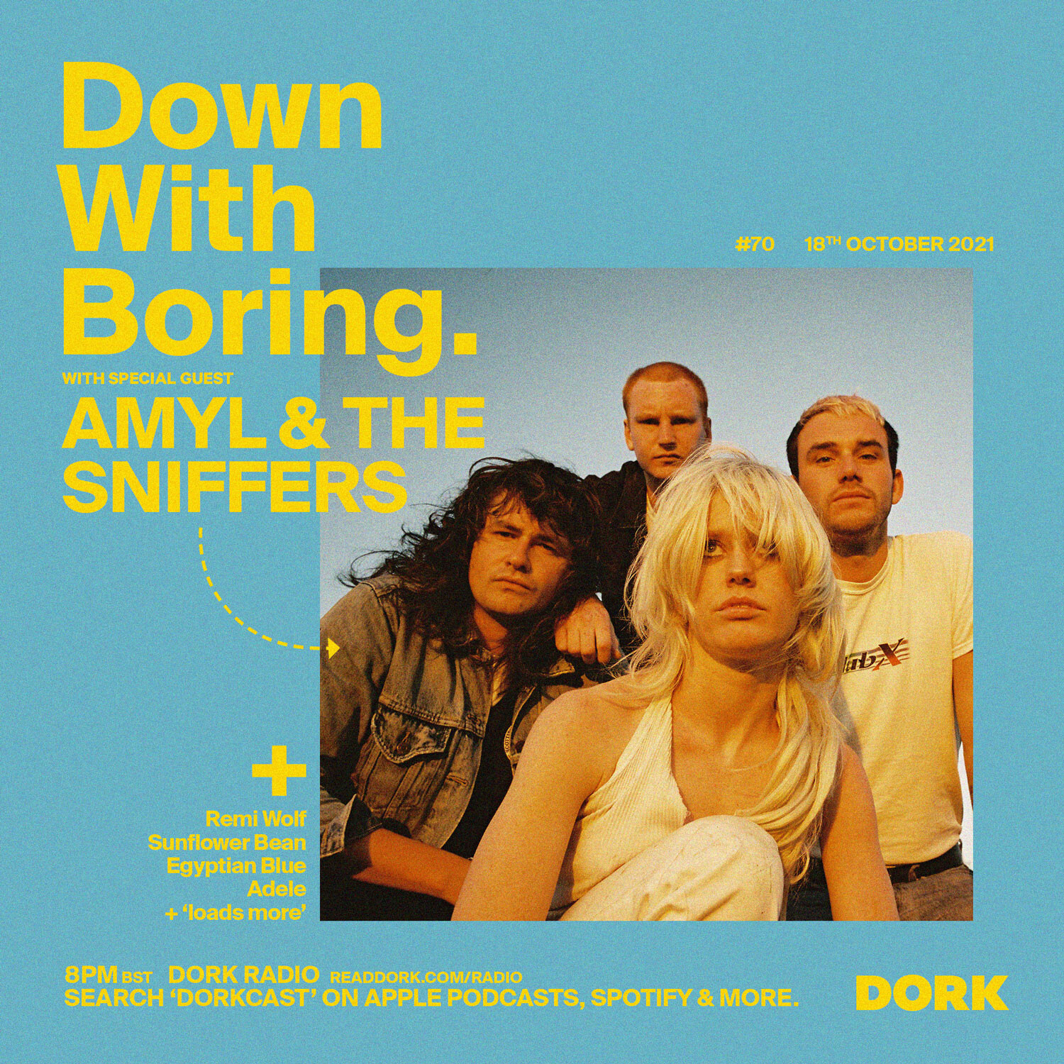 cover of episode Down With Boring #0070: Amyl & The Sniffers
