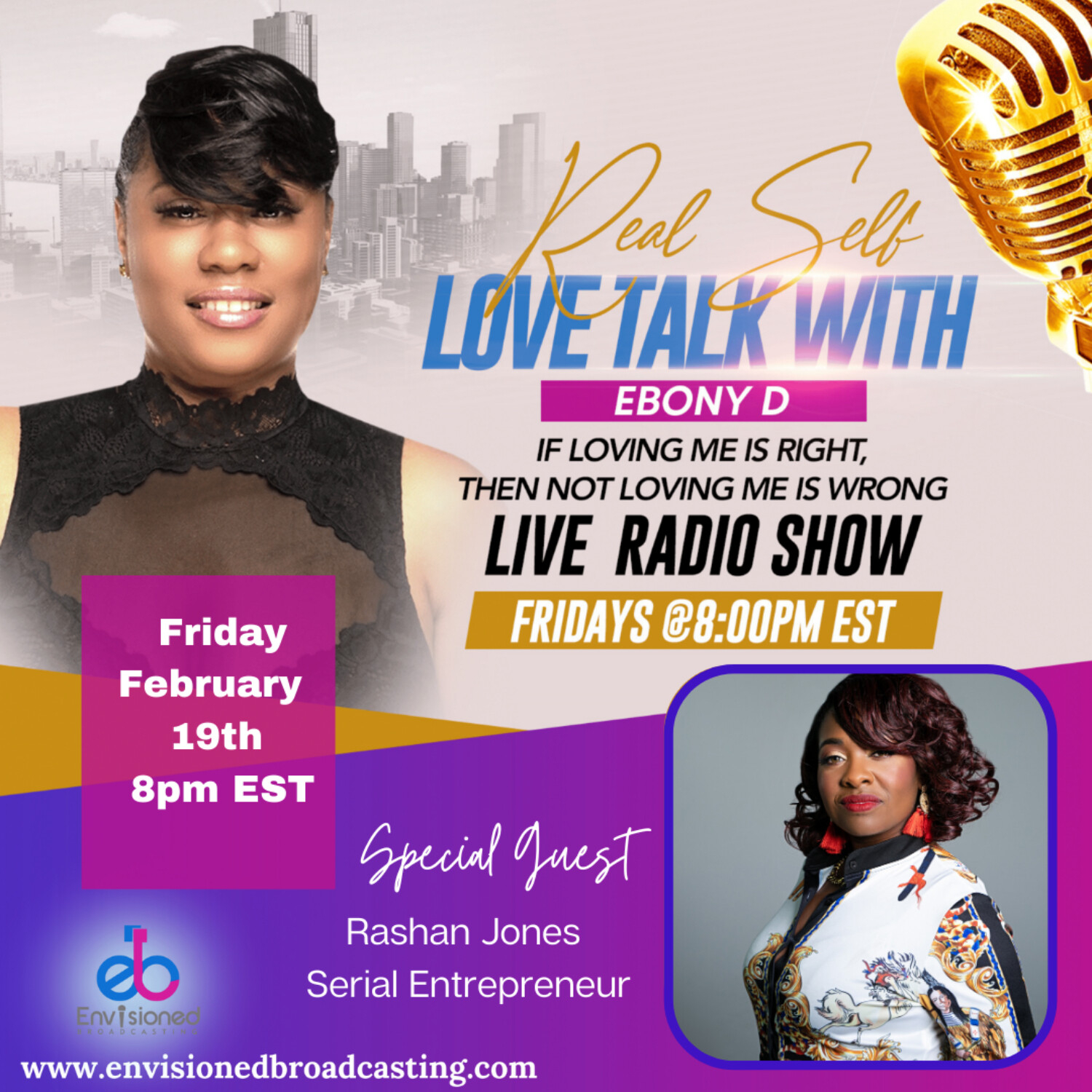 Real Self Love Talk with Ebony D