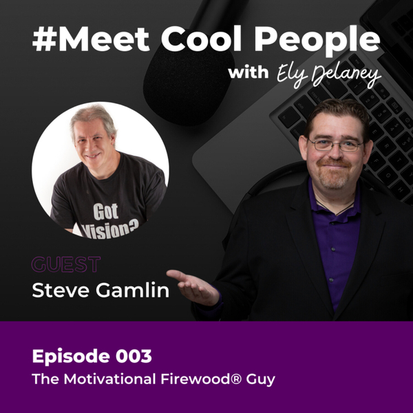 MCP003 - Positivity, Visualization & Humor with Steve Gamlin, The Motivational Firewood® Guy artwork