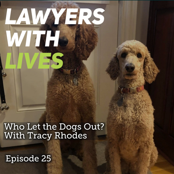 E25 - Who Let the Dogs Out? With Tracy Rhodes artwork