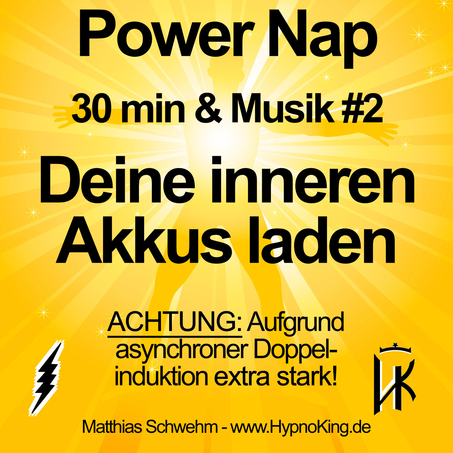 Power Nap 30 min ⚠️Extra stark! ﻿Asynchrone Doppelinduktion!💥Musik #2  Schlafquickie, Mittagsschlaf NSDR episode artwork