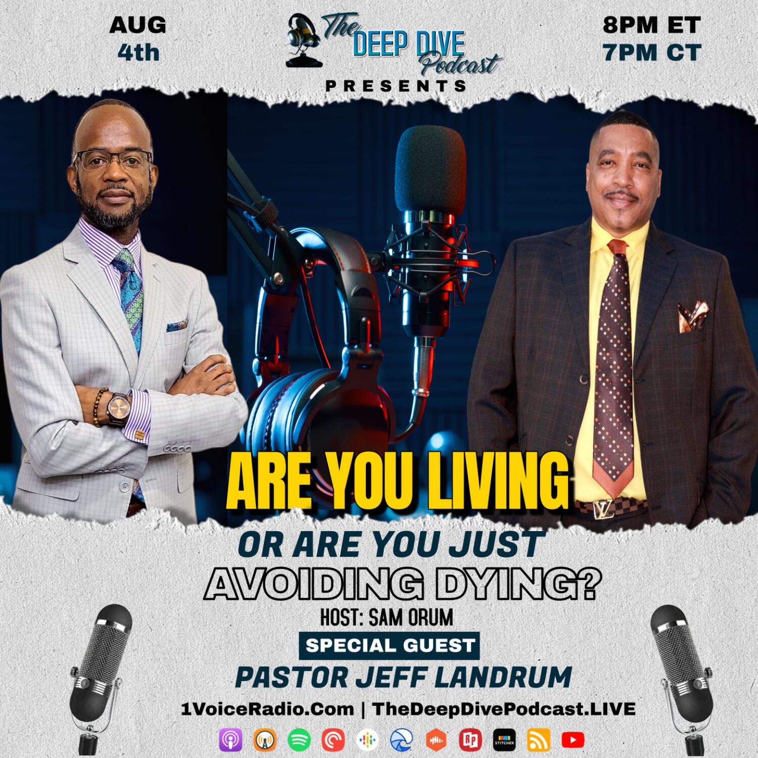 Are you living or are you just avoiding dying?