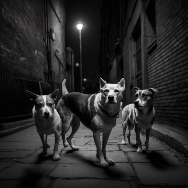 Dogs by S P Murphy artwork