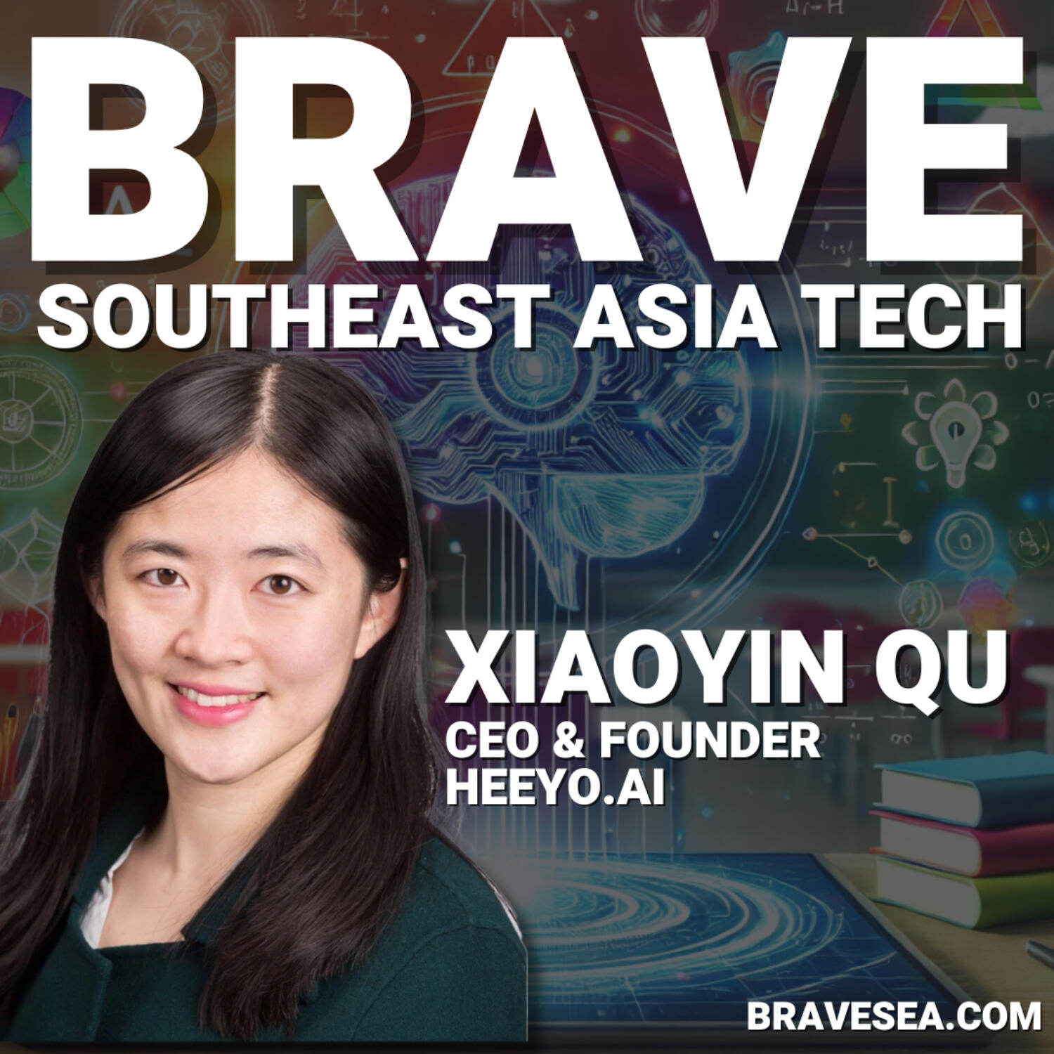 cover of episode Xiaoyin Qu: Facebook Product Manager to Stanford MBA Dropout Founder, Heeyo.AI Gen Alpha Educ - E505