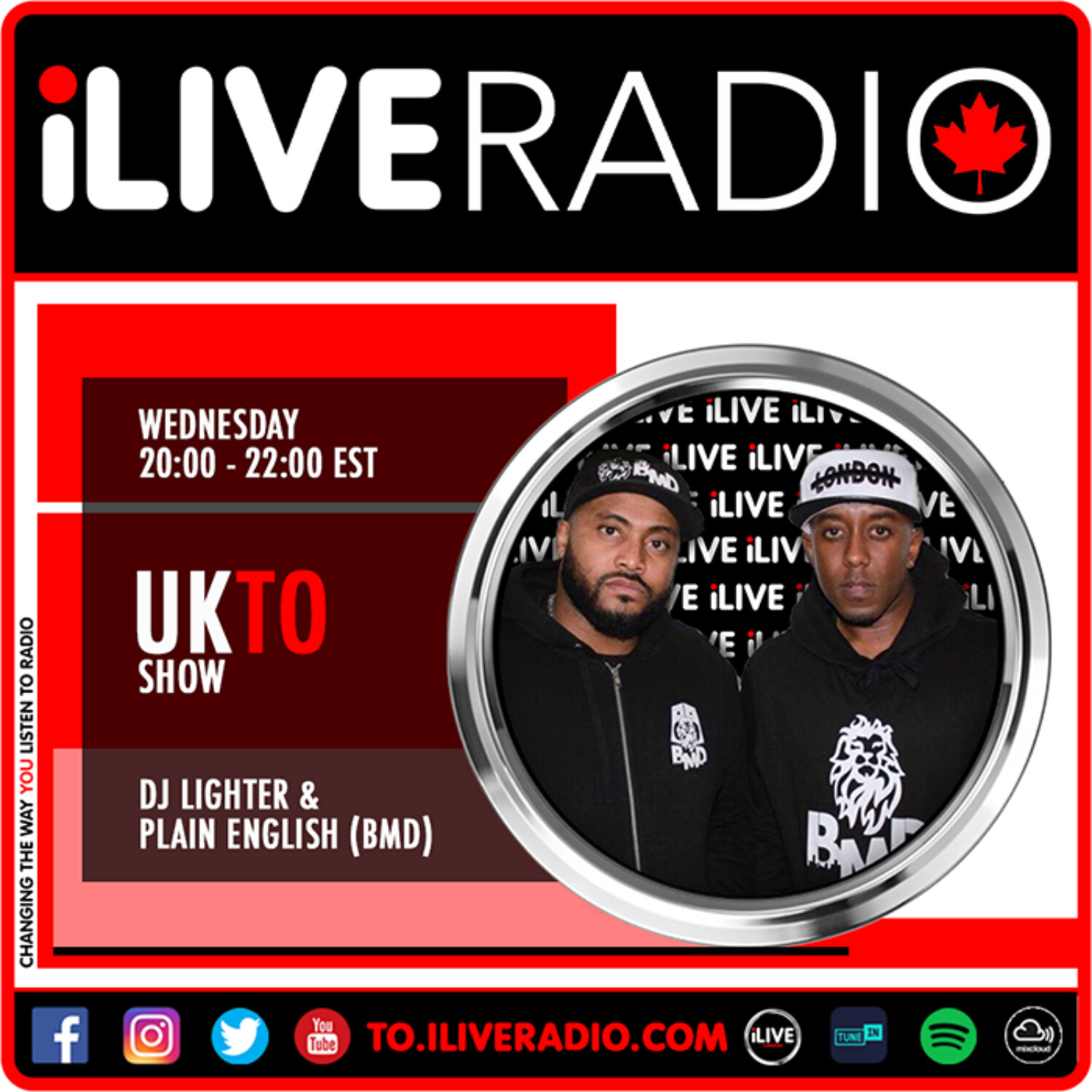 UKTO Show w/ (BMD) DJ Lighter & Plain English | 08.07.2020 episode artwork