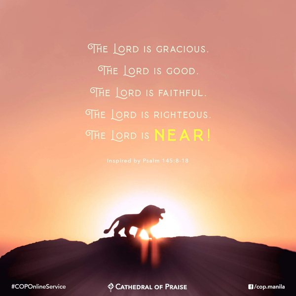 Psalm 145:8- The Lord is NEAR! artwork