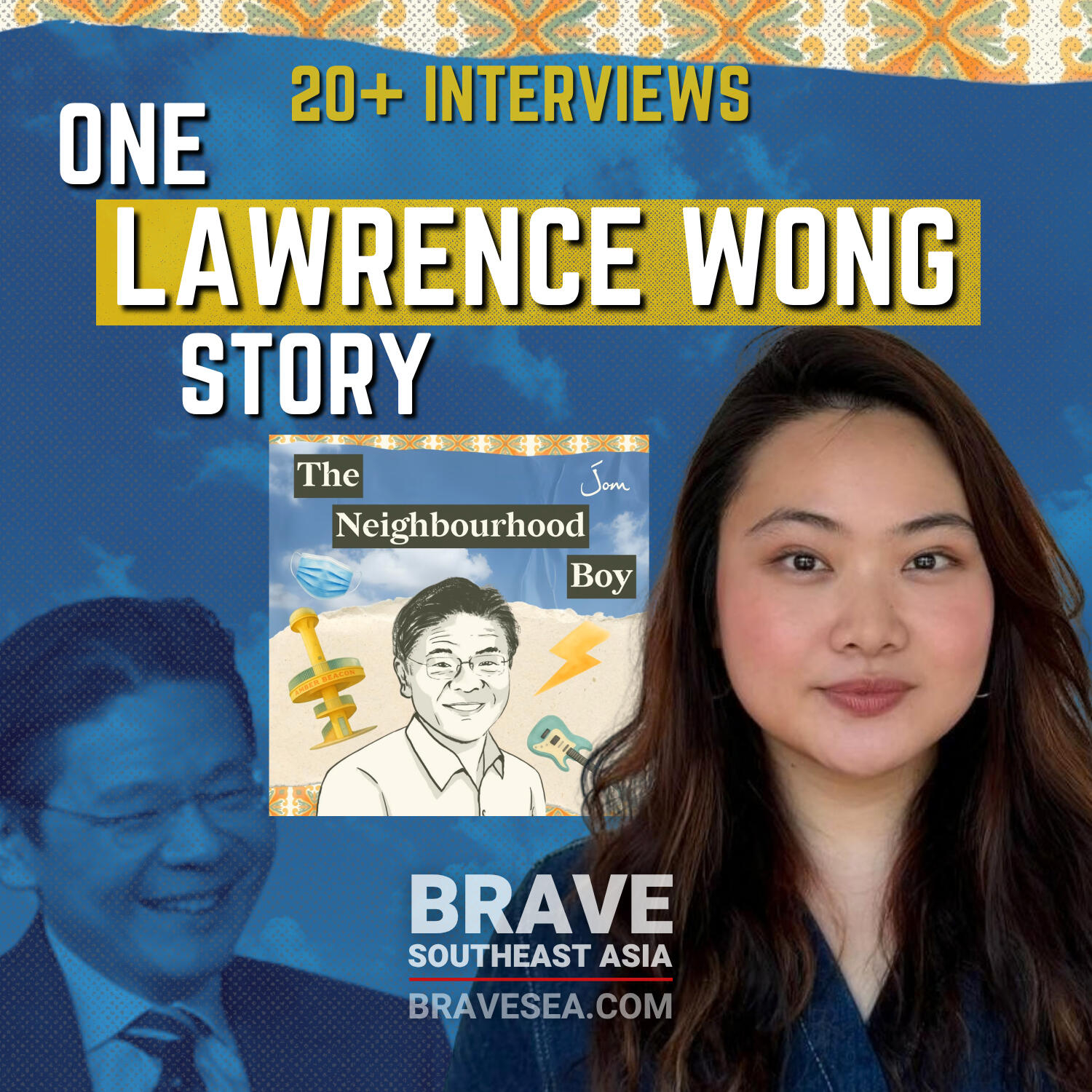 Making a Podcast About Lawrence Wong: 20+ Interviews, 15+ Drafts and a Story to Weave | Jean Hew - E739 episode artwork