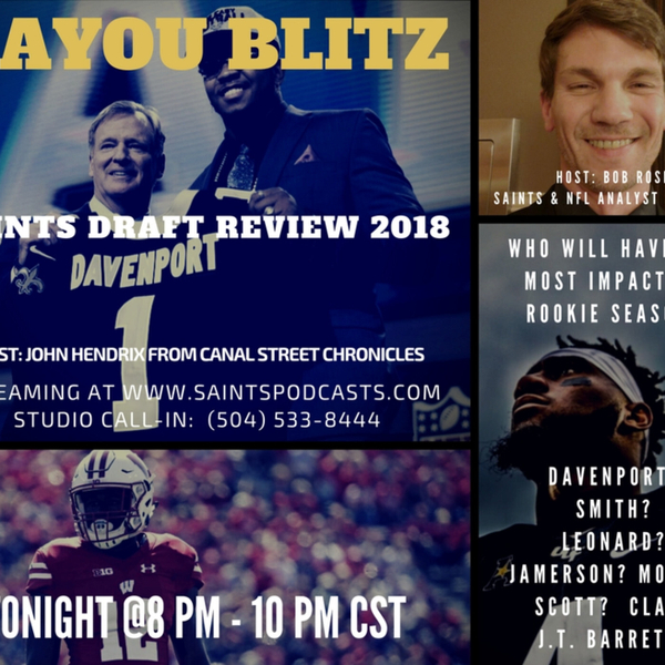 Bayou Blitz: Saints 2018 Draft Review artwork